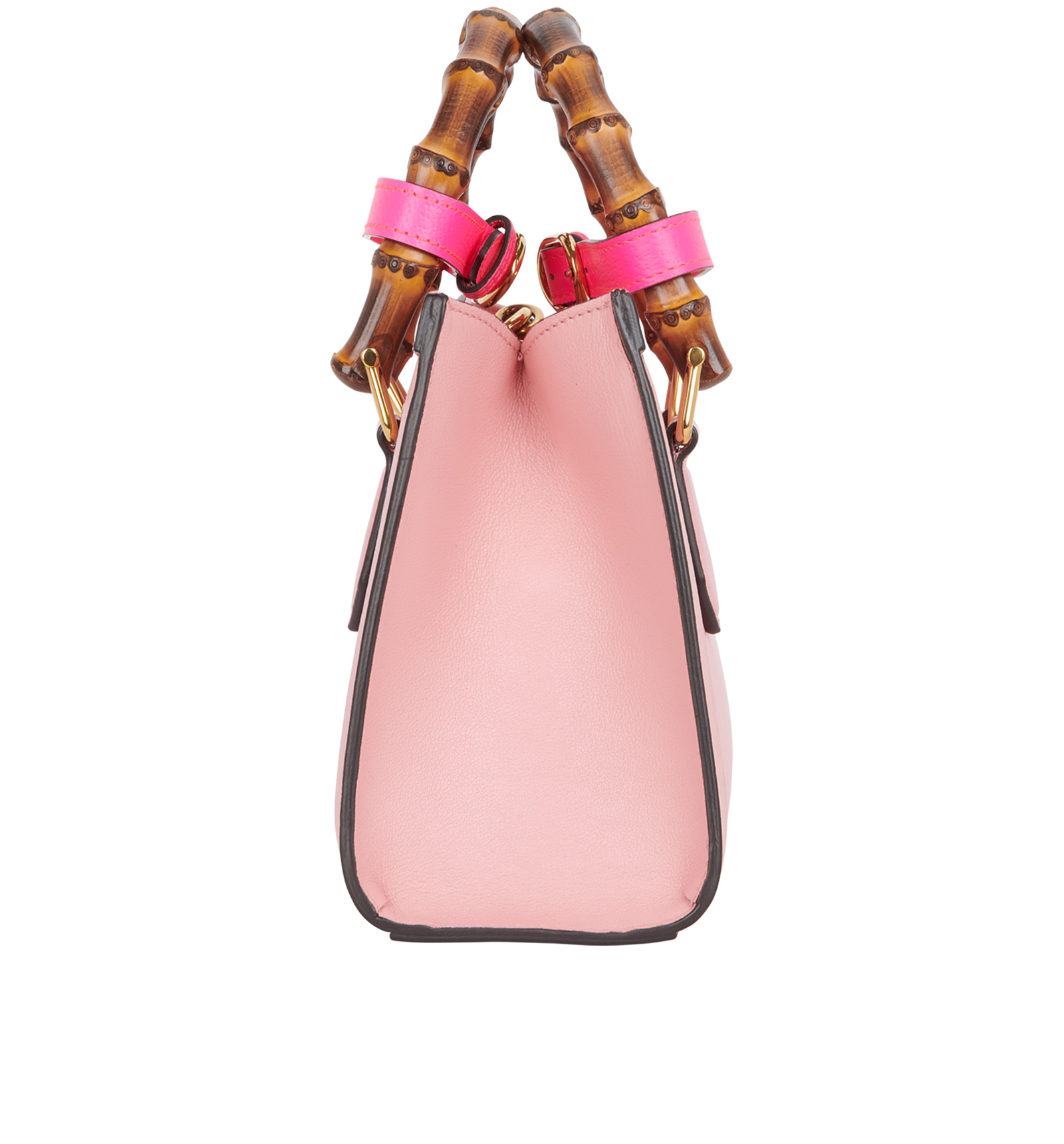 Mini Diana, &pound;1,800, Handbags, Pink, Leather, Side view